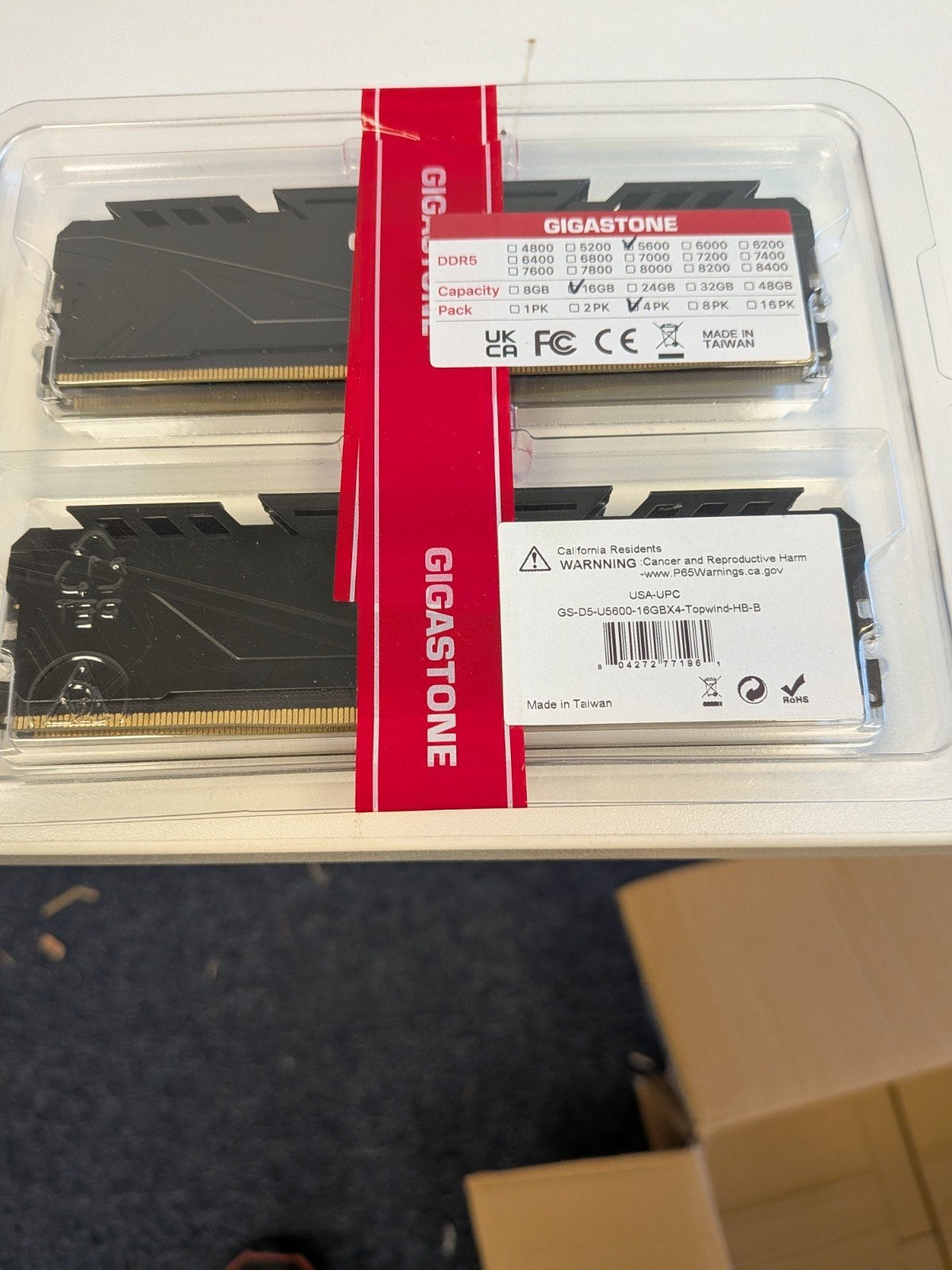 Gigastone, Computers en Software, Ophalen, Nieuw, Gigastone