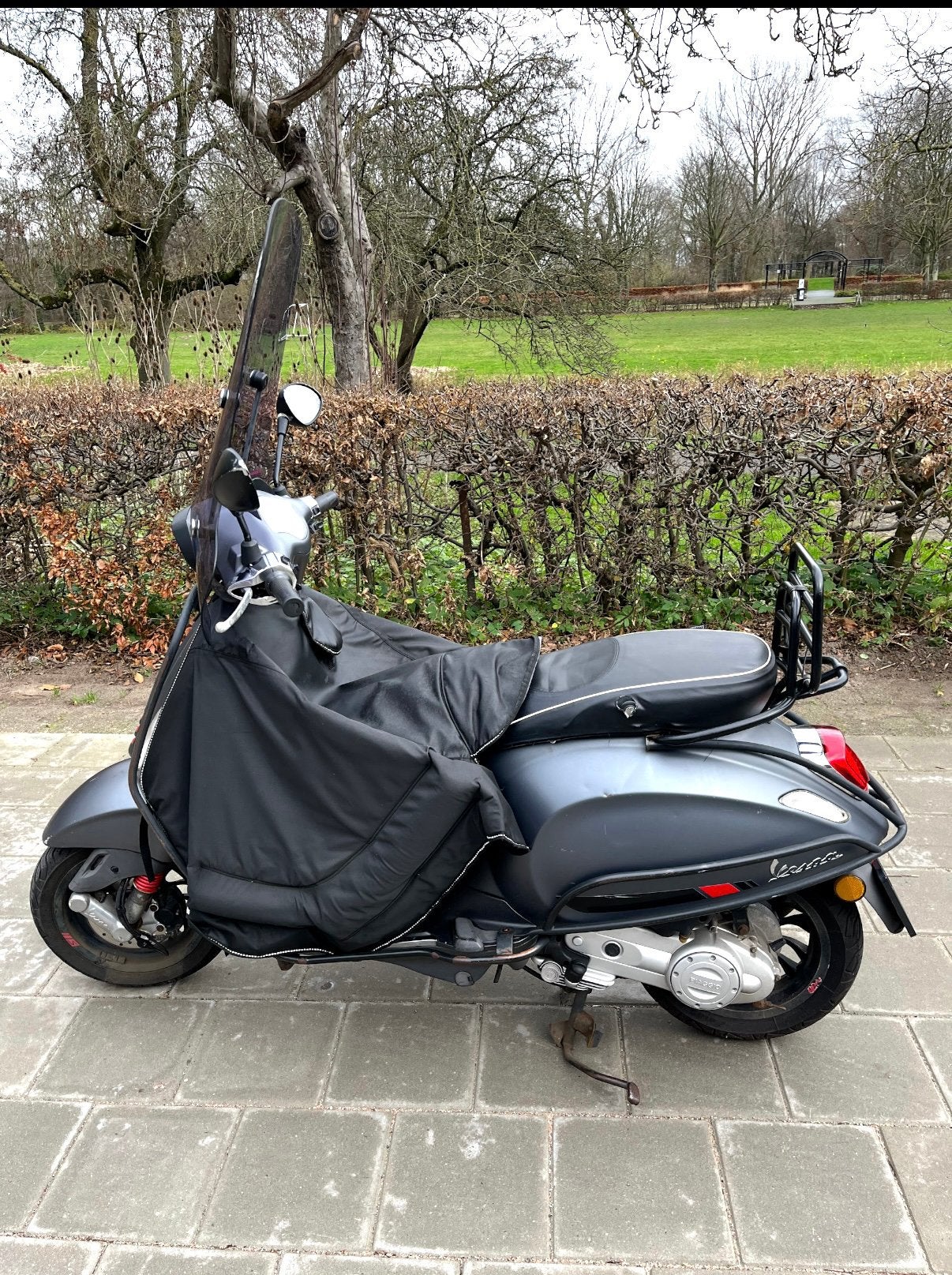 Vespa sprint (2019), Ophalen, Zo goed als nieuw, Benzine