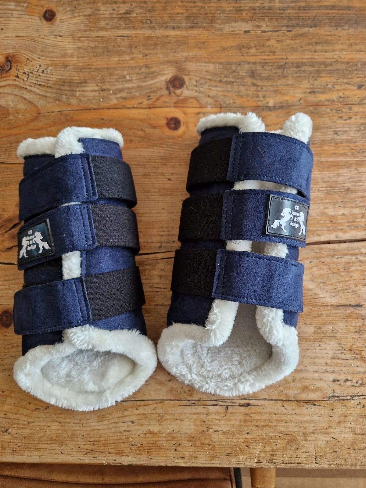 Peesbeschermers cob navy blue, Ophalen of Verzenden