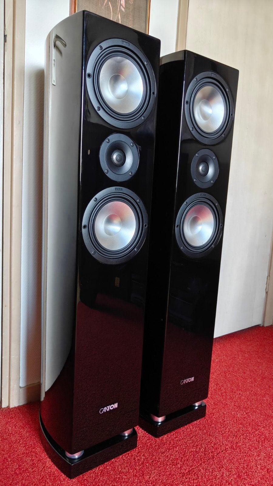 HIGH END! CANTON VENTO 870 DC, Gebruikt, Inclusief kabels, Ophalen, 150 watt of meer