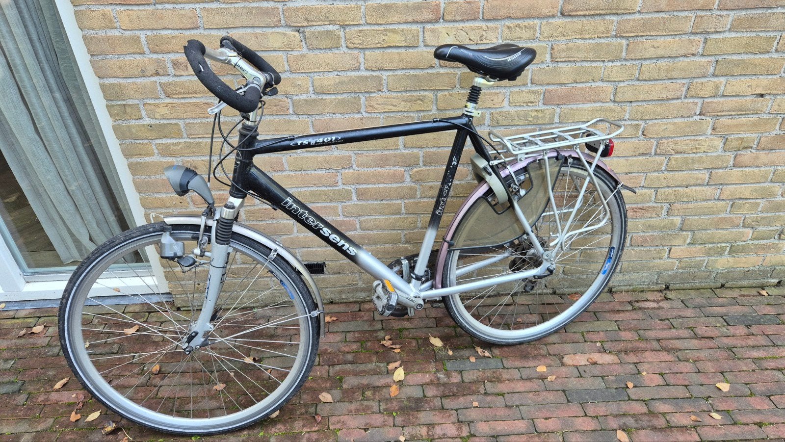 InterSens herenfiets, Overige merken, Gebruikt, Velgrem, Versnellingen