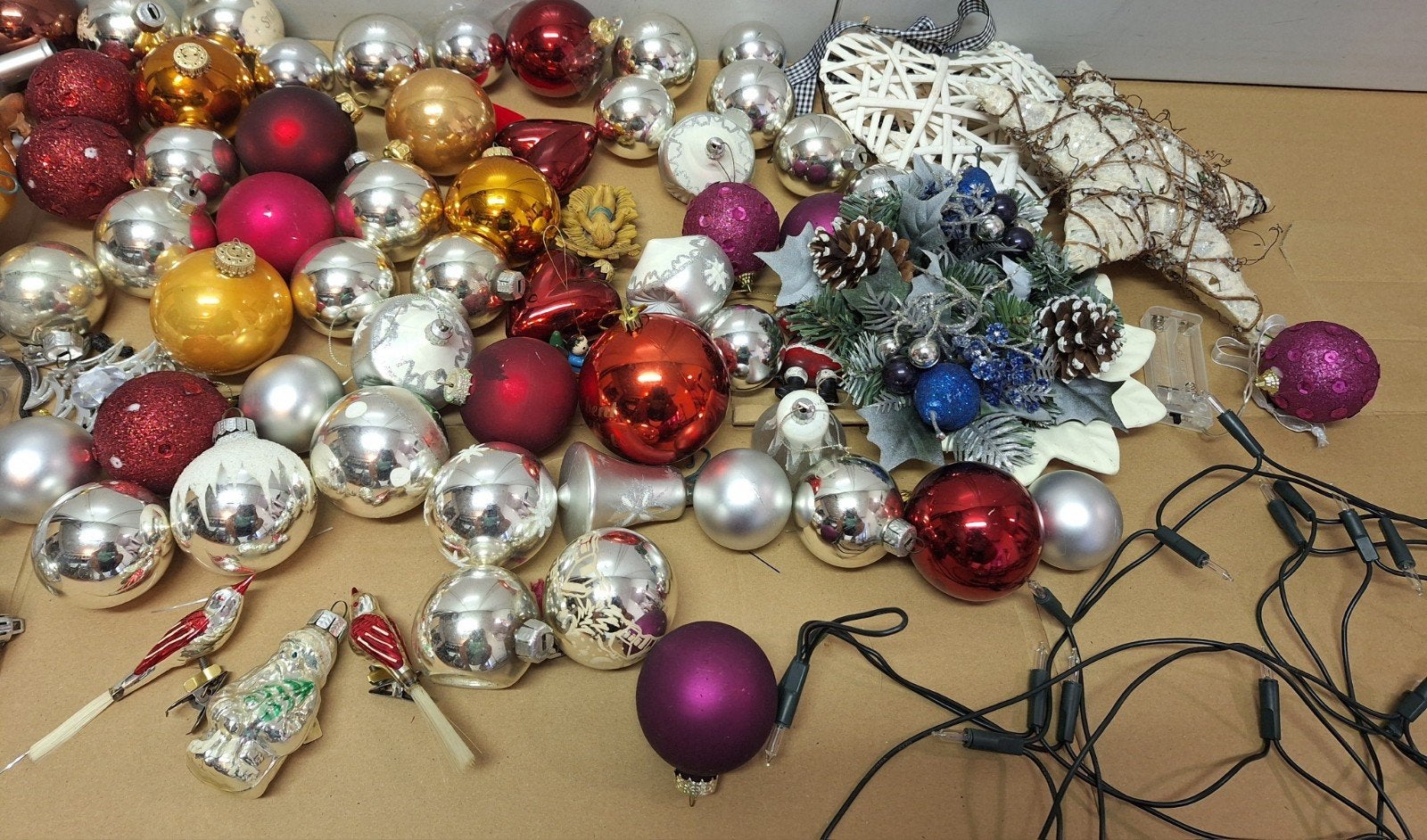 kerstversiering, ballen en verlichting., Ophalen of Verzenden