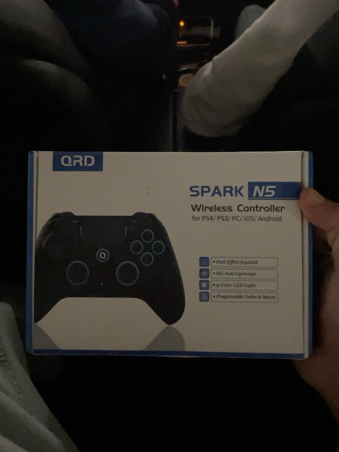 QRD Spark N5 Draadloze Controller PS4/PS3/PC/iOS/Android, Spelcomputers en Games, Nieuw, RGB verlichting, Overige typen, Overige merken