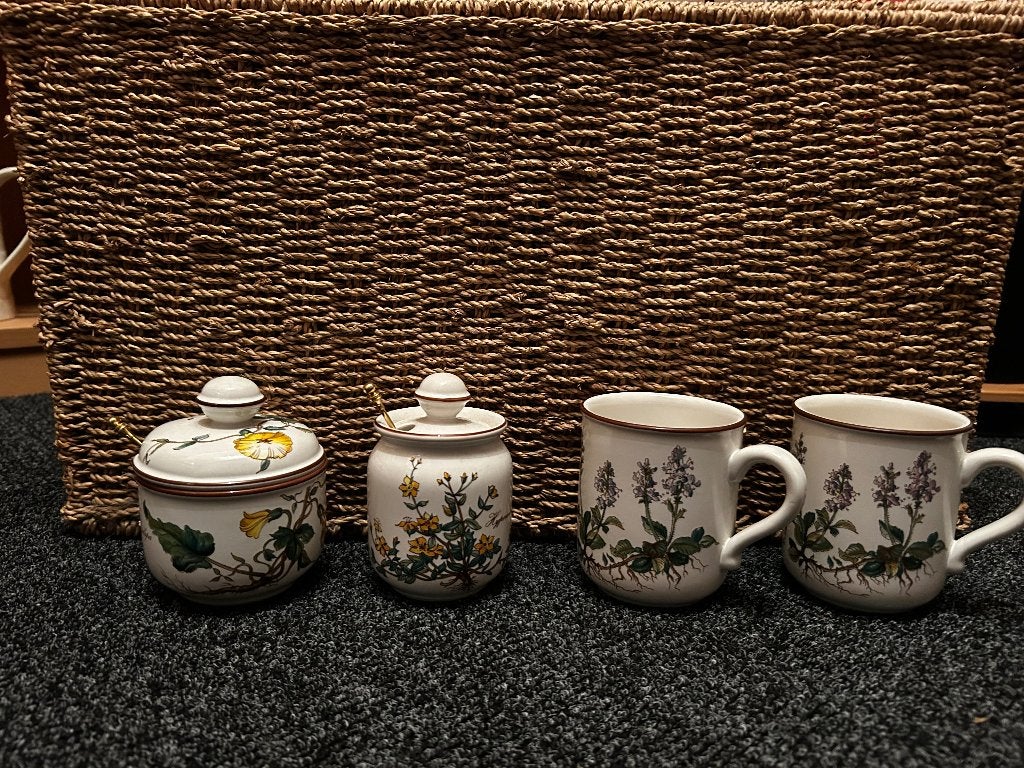 Villeroy en Boch Botanica servies delen potten, Huis en Inrichting, Keuken | Servies, Ophalen of Verzenden, Zo goed als nieuw