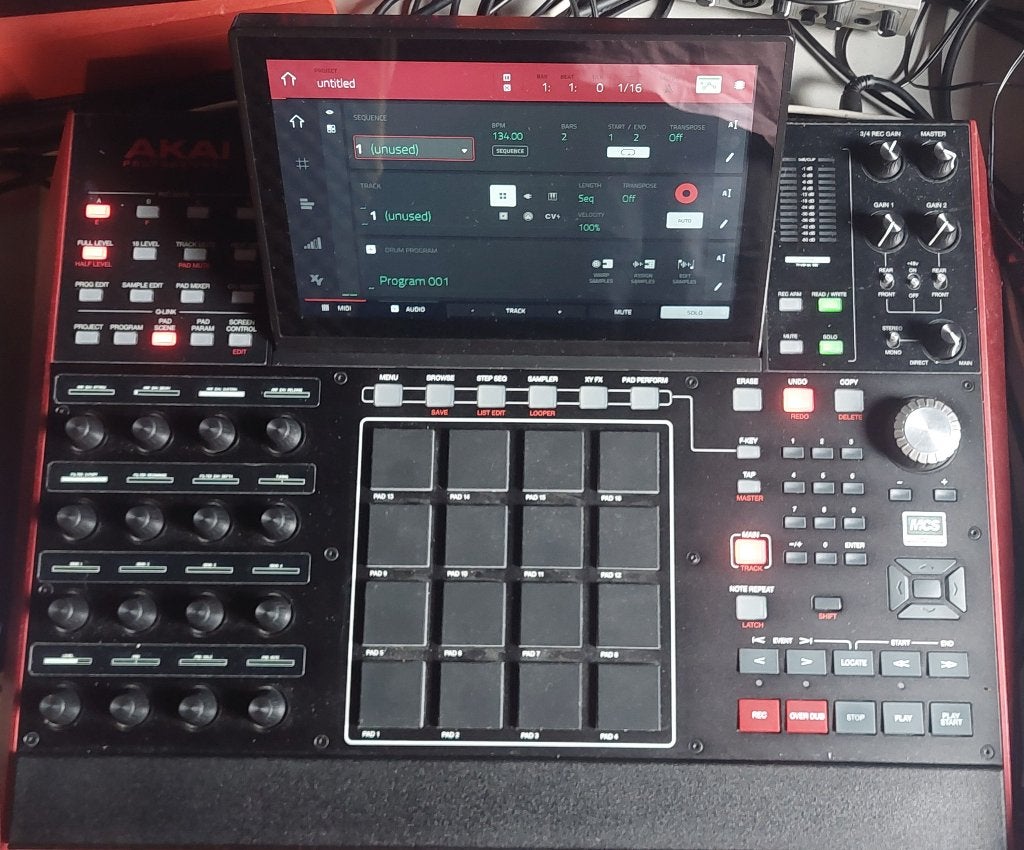 Akai MPC X TE KOOP 850 euro vaste prijs, Ophalen