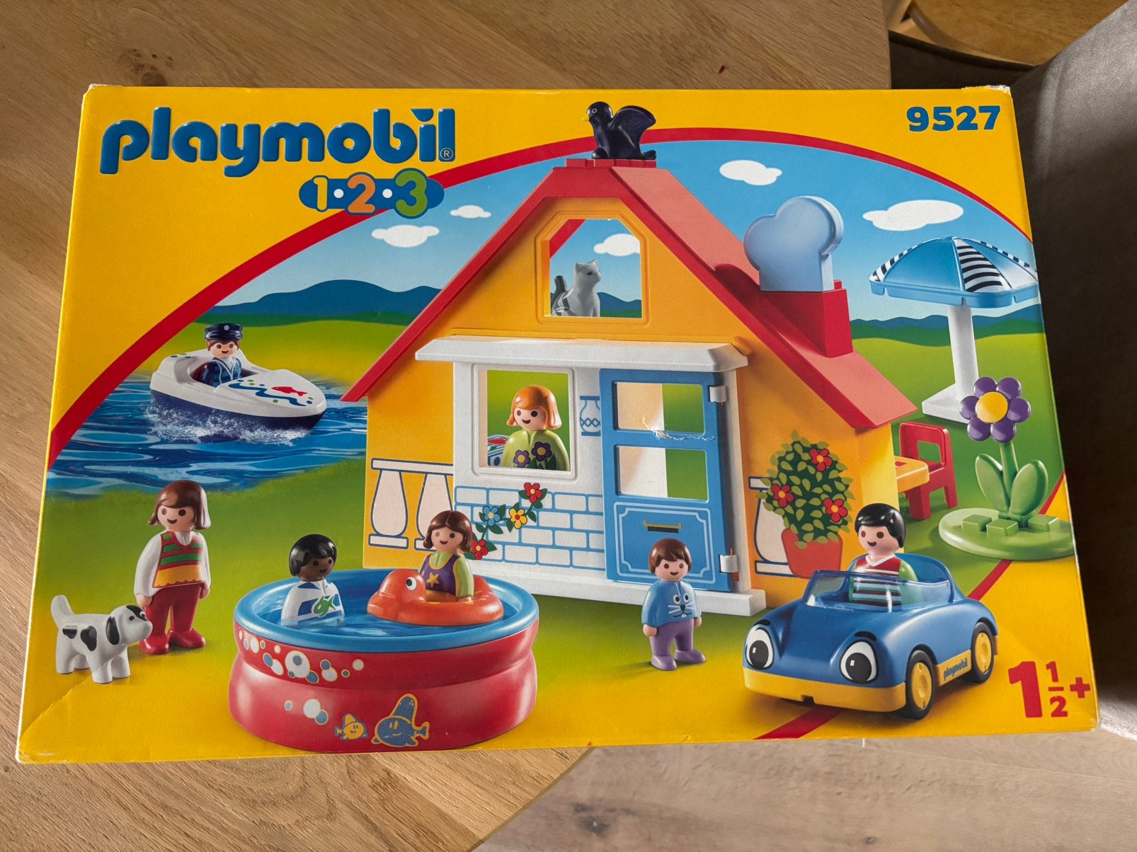 Playmobil 123 vakantiehuis 9527, Ophalen, Zo goed als nieuw