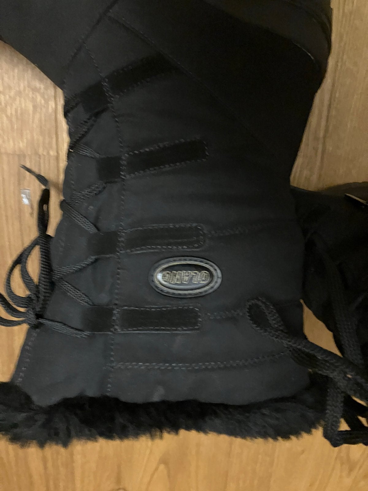 Olang Snowboots - Zwart, Warm en Comfortabel, Ophalen of Verzenden, Zo goed als nieuw, Zwart, Snowboots