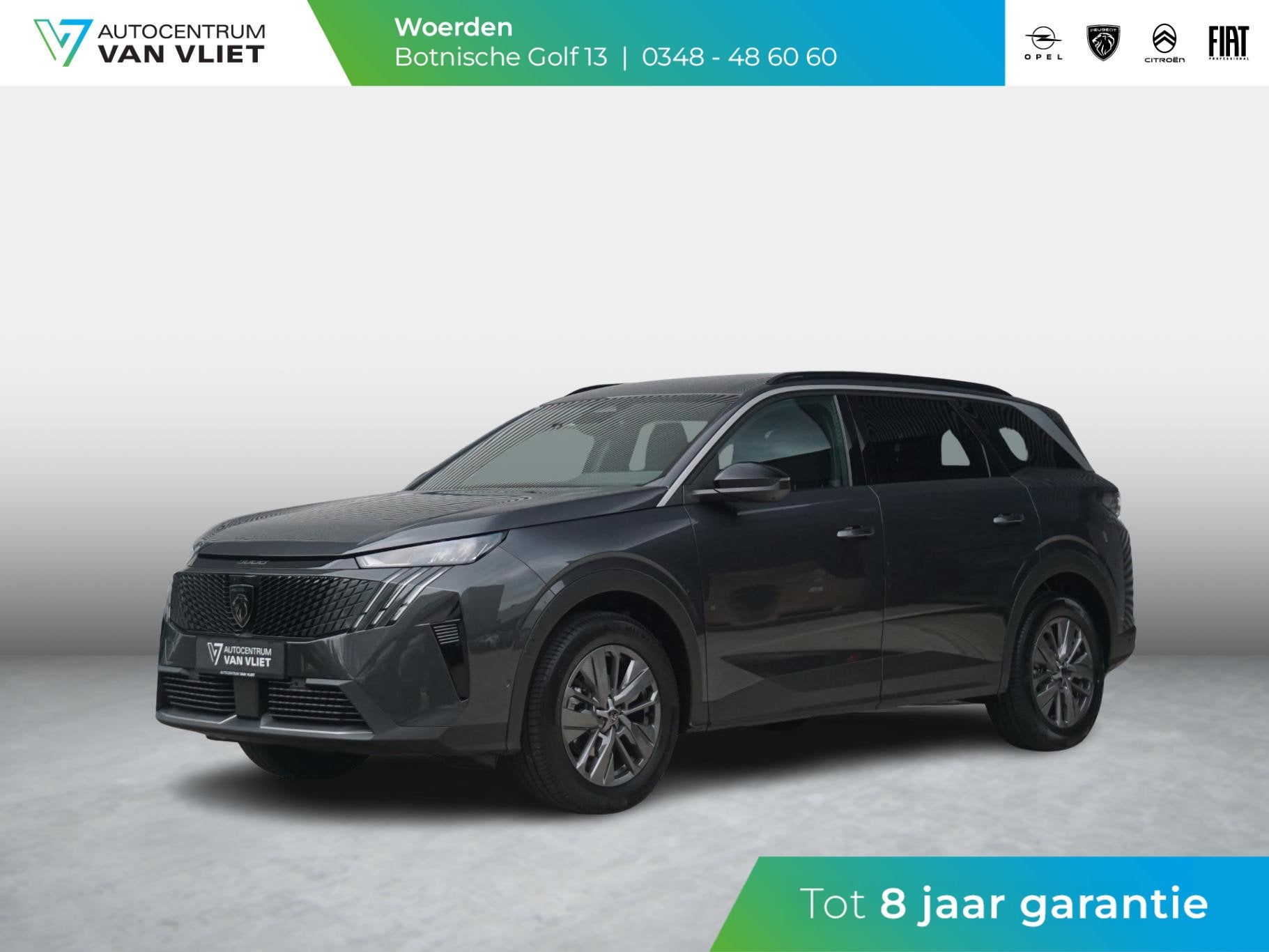 Peugeot 5008 1.2 Hybrid 145 Allure 7p 360 Camera, Auto's, Peugeot, Gebruikt, 1199 cc, Origineel Nederlands, Hybride Elektrisch/Benzine