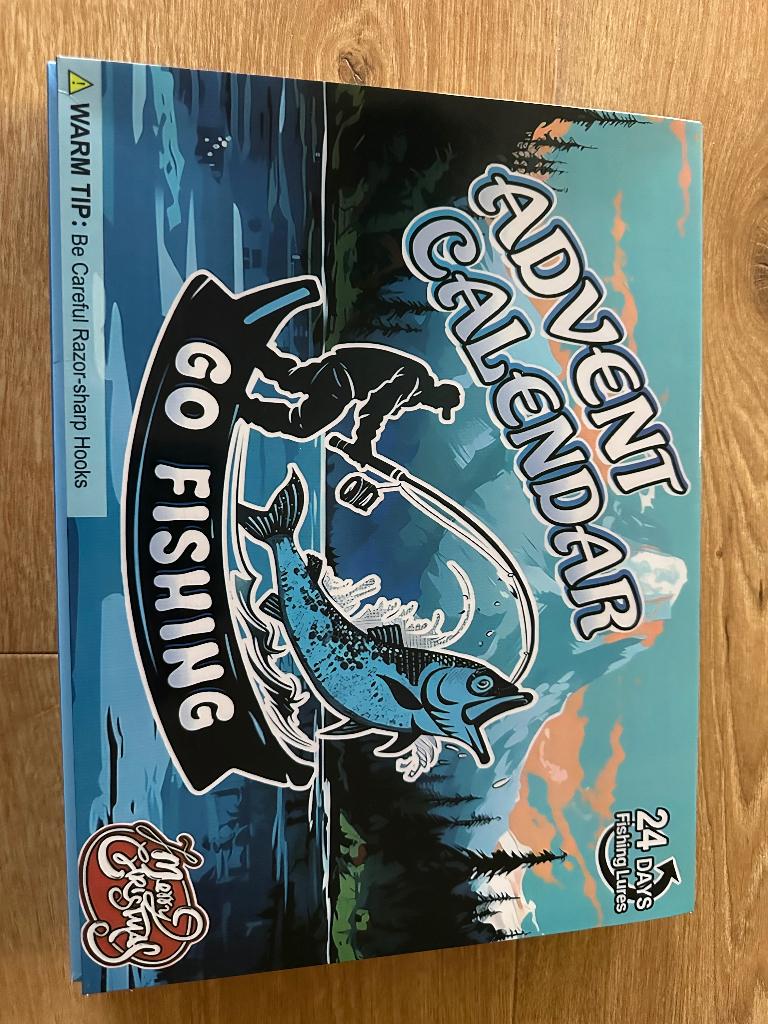 Advent kalender Go Fishing (vissen?, Hobby en Vrije tijd, Ophalen of Verzenden, Nieuw