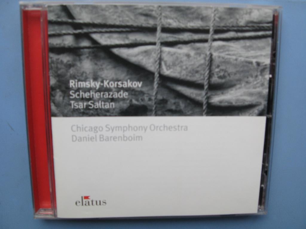 Rimsky-Korsakov, Schéhérazade e.a., Barenboim, Cd's en Dvd's, Ophalen of Verzenden, Romantiek, Zo goed als nieuw, Orkest of Ballet