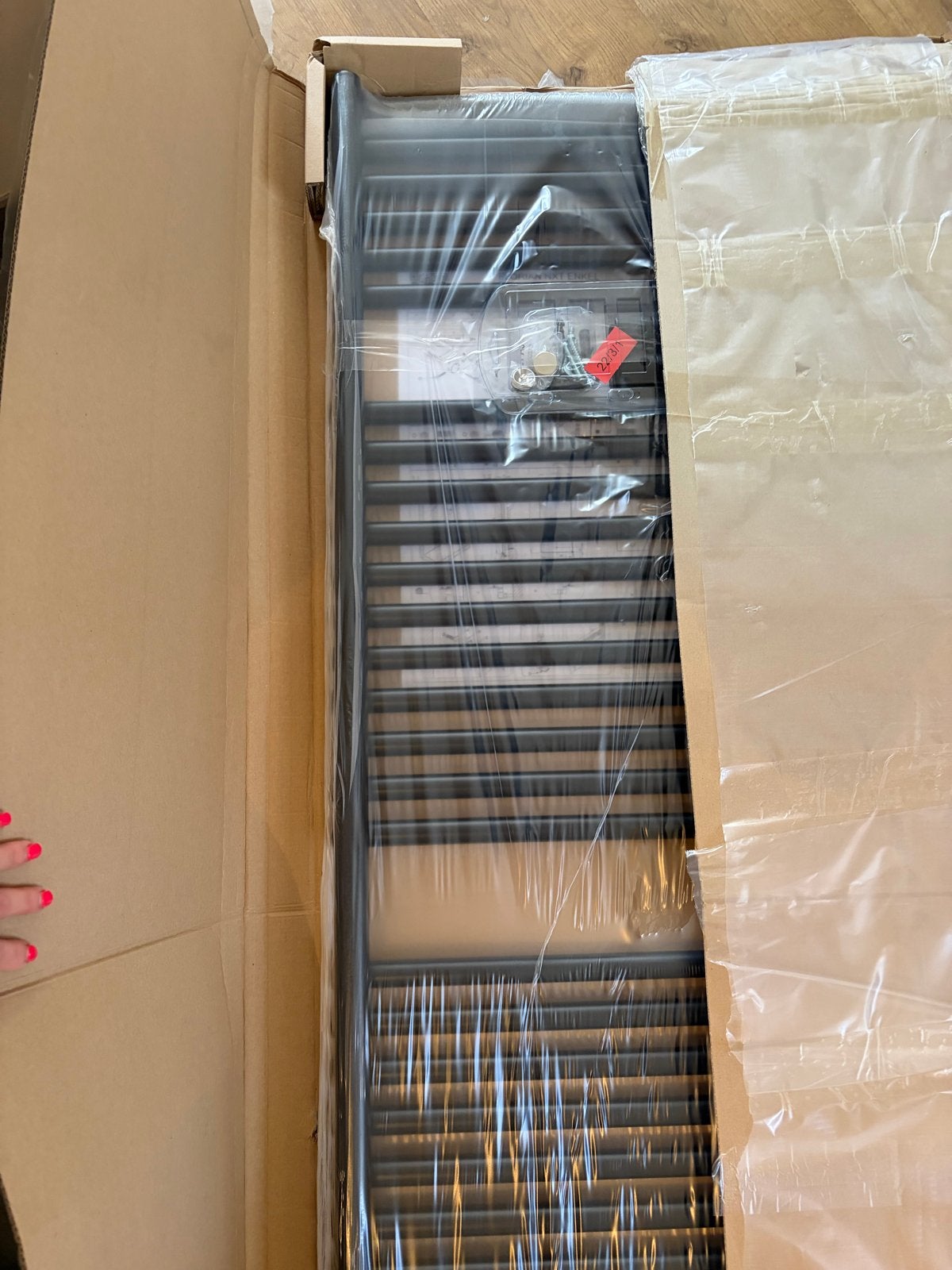 Nieuwe Plieger Florian NXT Enkel radiator, mat zwart, 30 tot 80 cm, Radiator, Nieuw, 150 cm of meer