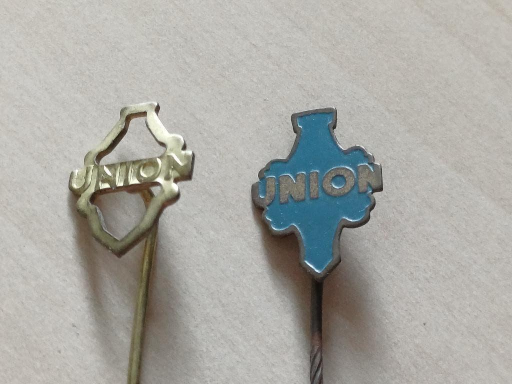 UNION Fietsspelden 2x, Verzenden, Gebruikt, Merk, Speldje of Pin