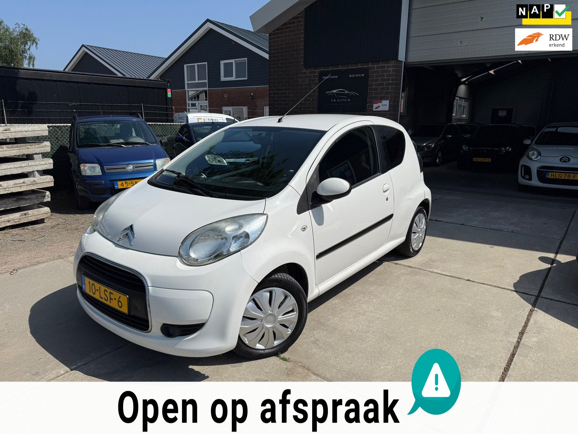 Citroen C1 1.0-12V Ambiance|9 MND APK|AIRCO|NAP KM STAND|ELE, Voorwielaandrijving, Stof, Gebruikt, Zwart