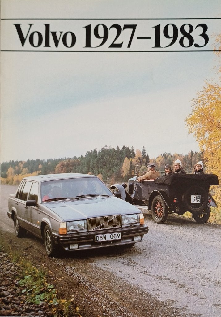 Vintage Volvo autogids 1927-1983, Ophalen of Verzenden, Gelezen, Volvo