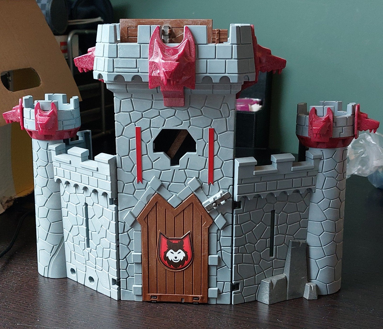 Playmobiel meeneemburcht 6697, Ophalen, Complete set, Zo goed als nieuw, Kasteel/Fort
