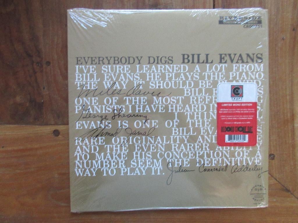 Bill Evans Trio Everybody Digs Bill Evans - LP, Ophalen of Verzenden, Zo goed als nieuw, 12 inch