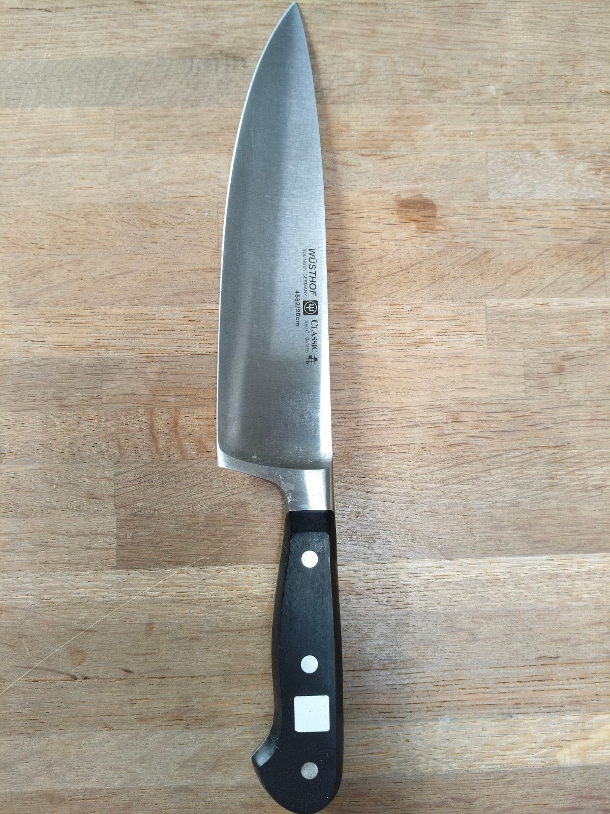 Wüsthof Classic Koksmes 20cm, Ophalen of Verzenden, Gebruikt, Wüsthof, Keukenmes