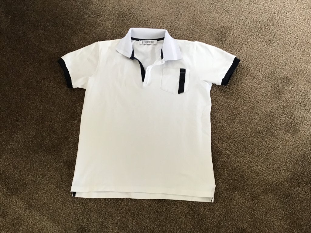 shirt Merk Bikkenbergs Maat 14, Kleding | Heren, Ophalen of Verzenden, Zo goed als nieuw, Overige maten
