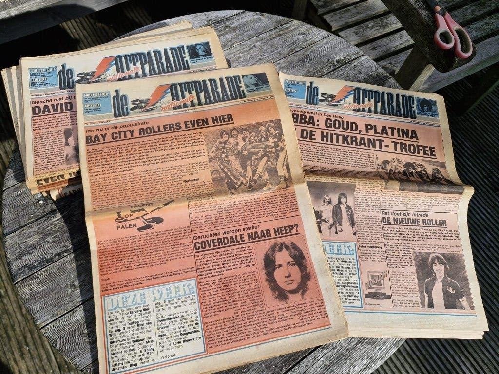 De Nationale Hitparade - edities 1976, Boeken, Ophalen of Verzenden, Gelezen, Muziek, Film of Tv