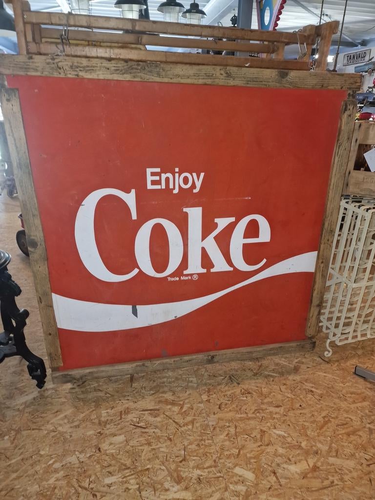 Coca-Cola  metalen reclamebord usa