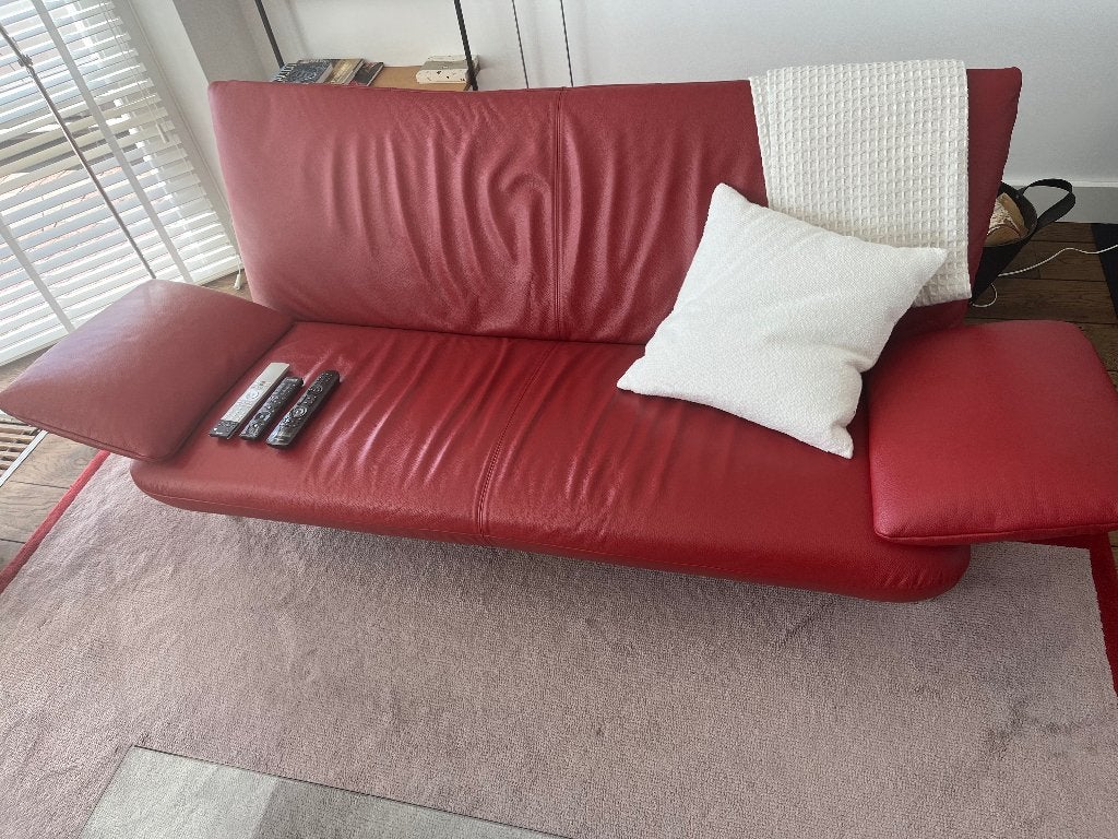 Te koop een design bank (Rolf Benz), Huis en Inrichting, Ophalen, Gebruikt, Design, Driepersoons