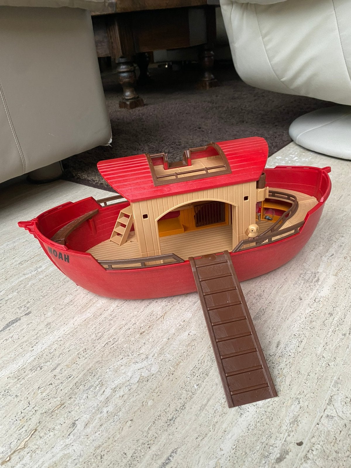 Playmobil arch van noah, Ophalen of Verzenden, Zo goed als nieuw, Overige merken