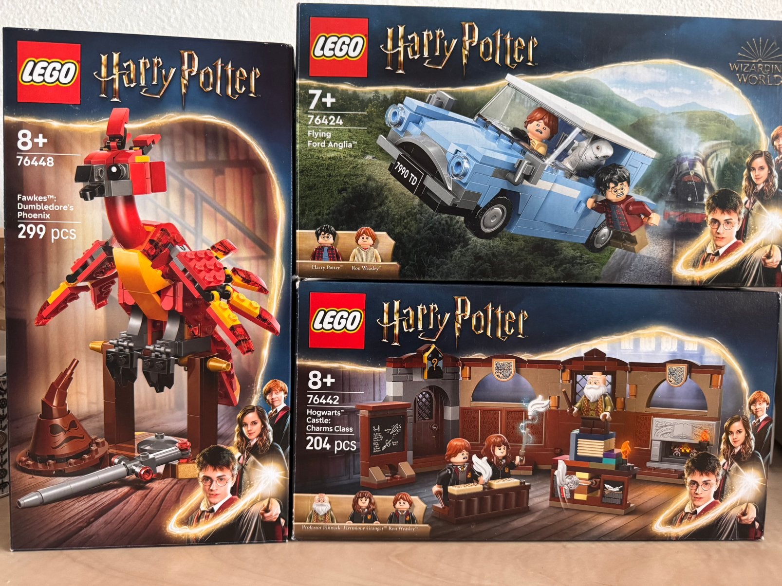Lego Harry Potter 76424, 76442, 76448, Ophalen of Verzenden, Zo goed als nieuw