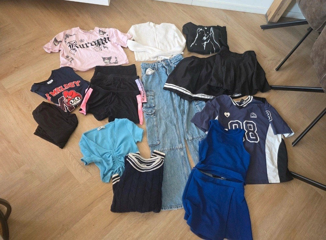 Pakket meisjes kleren 158-164 / XS, Kinderen en Baby's, Kinderkleding | Maat 164, Ophalen of Verzenden, Zo goed als nieuw