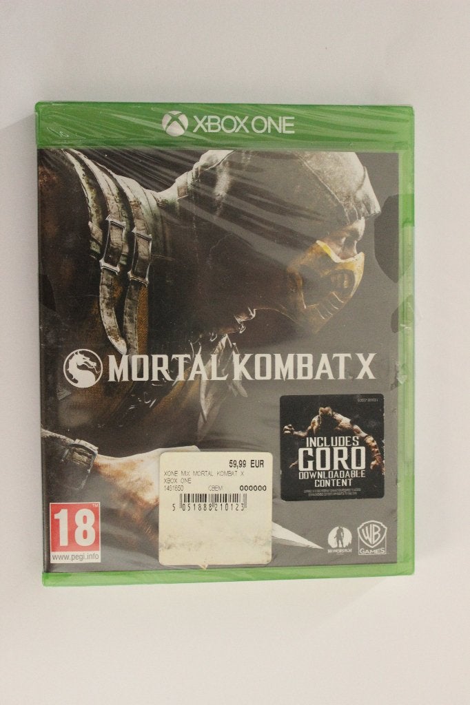 xbox one game mortal kombat x nieuw in folie, Spelcomputers en Games, Vanaf 18 jaar, Vechten, Ophalen of Verzenden, 2 spelers