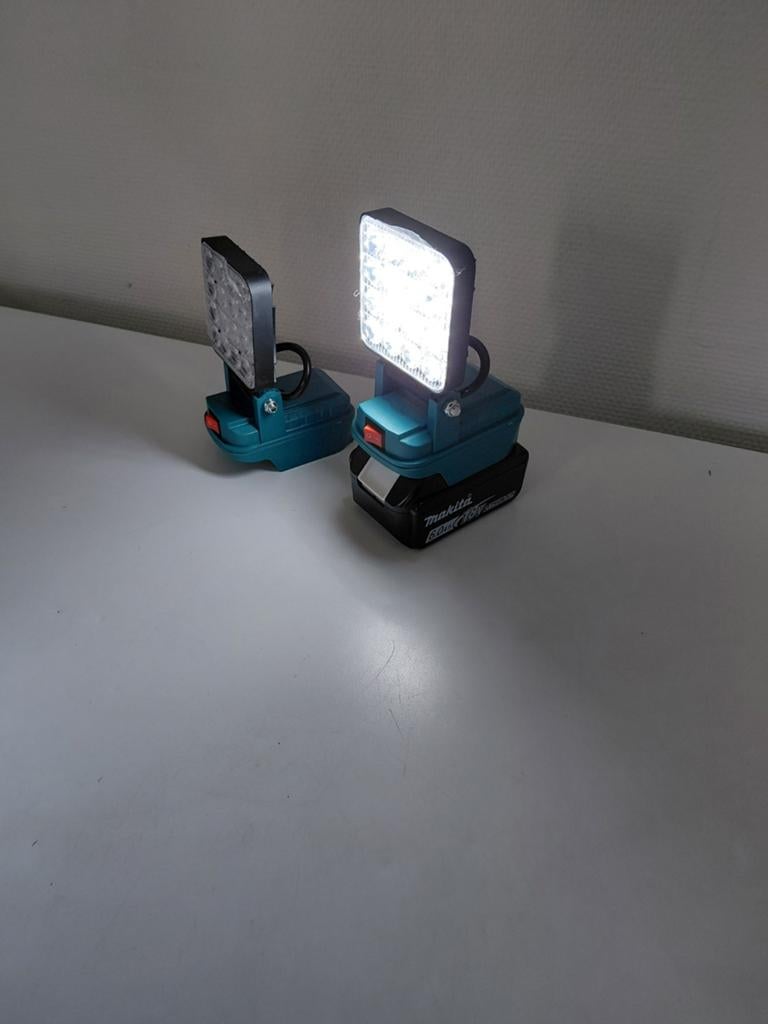 Krachtige lampen voor op makita batterij, Doe-het-zelf en Verbouw, Bouwverlichting, Ophalen of Verzenden, Minder dan 50 watt