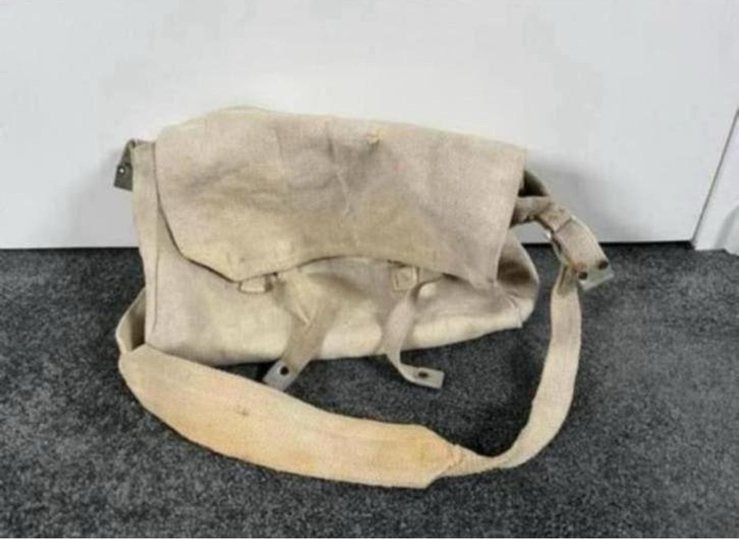 Creme/ beige pukkeltas, Ophalen of Verzenden, Gebruikt, Overige typen