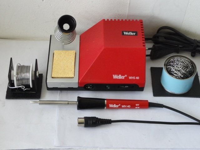 WELLER WHS 40 SOLDEERSTATION+WELLER WH 40 40W BOUT+EXTRA, Ophalen of Verzenden
