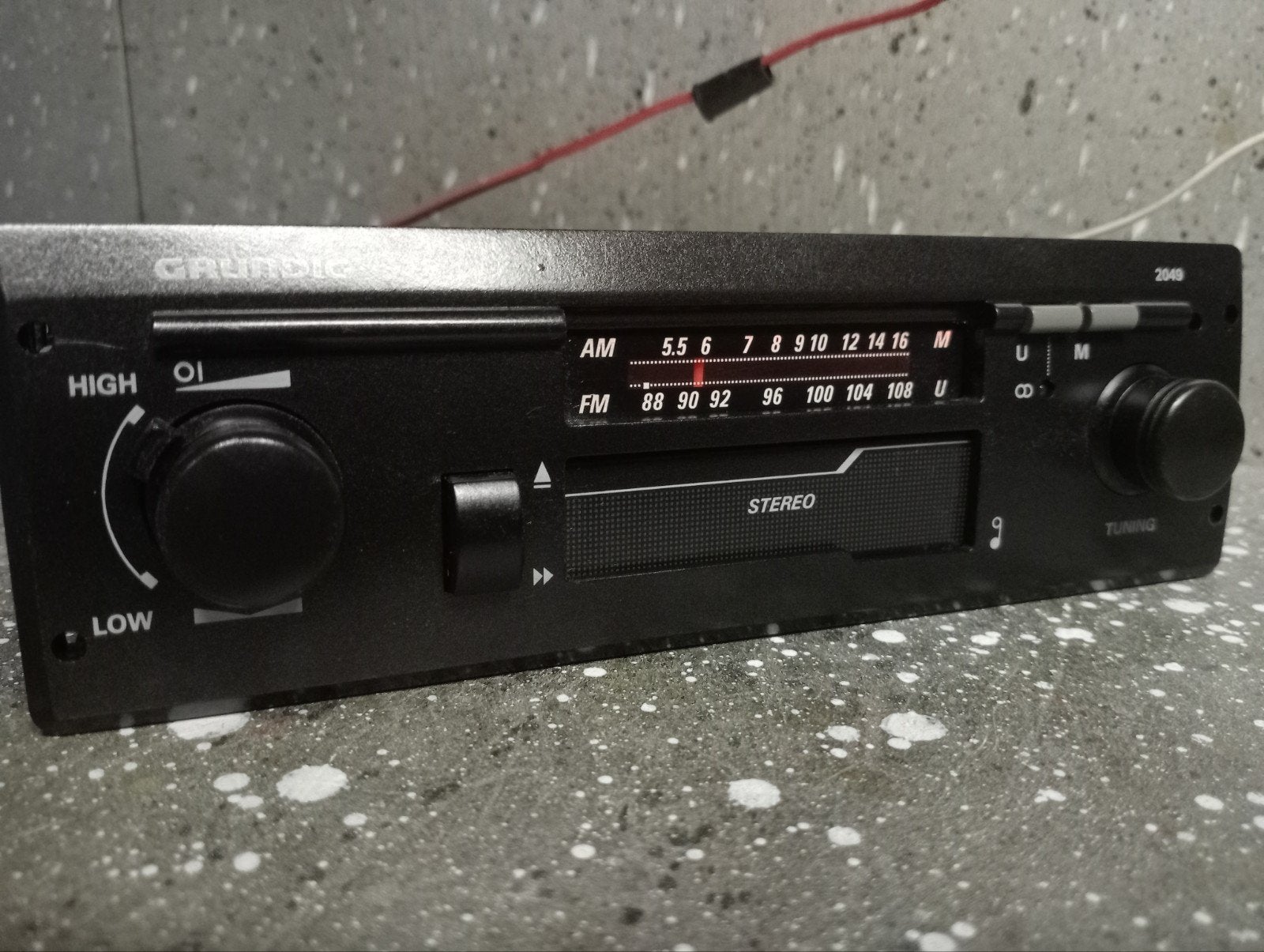 Grundig 2049 Radio Cassette p, Ophalen of Verzenden