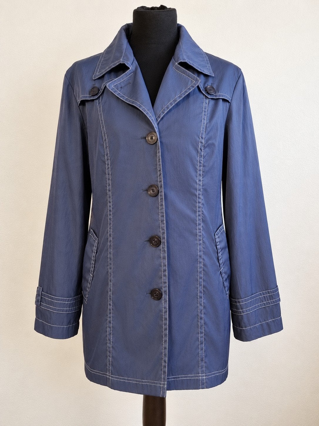 Barbara Lebek Jas M WP200, Maat 38/40 (M), Blauw, Nieuw, Ophalen of Verzenden