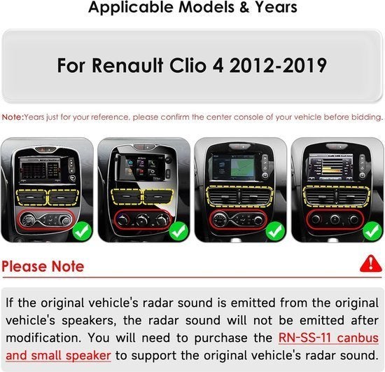 Android 12 Autoradio Renault Clio – Navigatiesysteem, Corvance B.V., Verzenden, Nieuw, Corvancebol@gmail.com