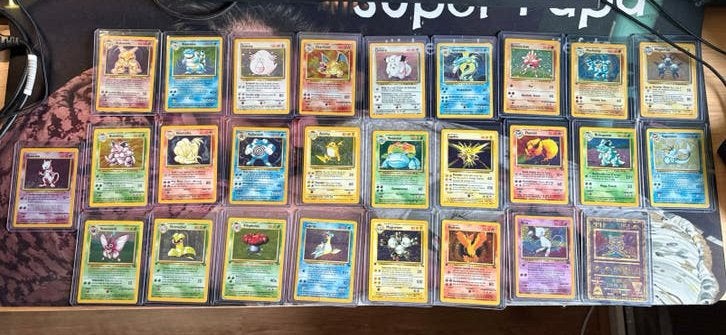 Foto 2 van Vintage Pokemon kaarten collectie