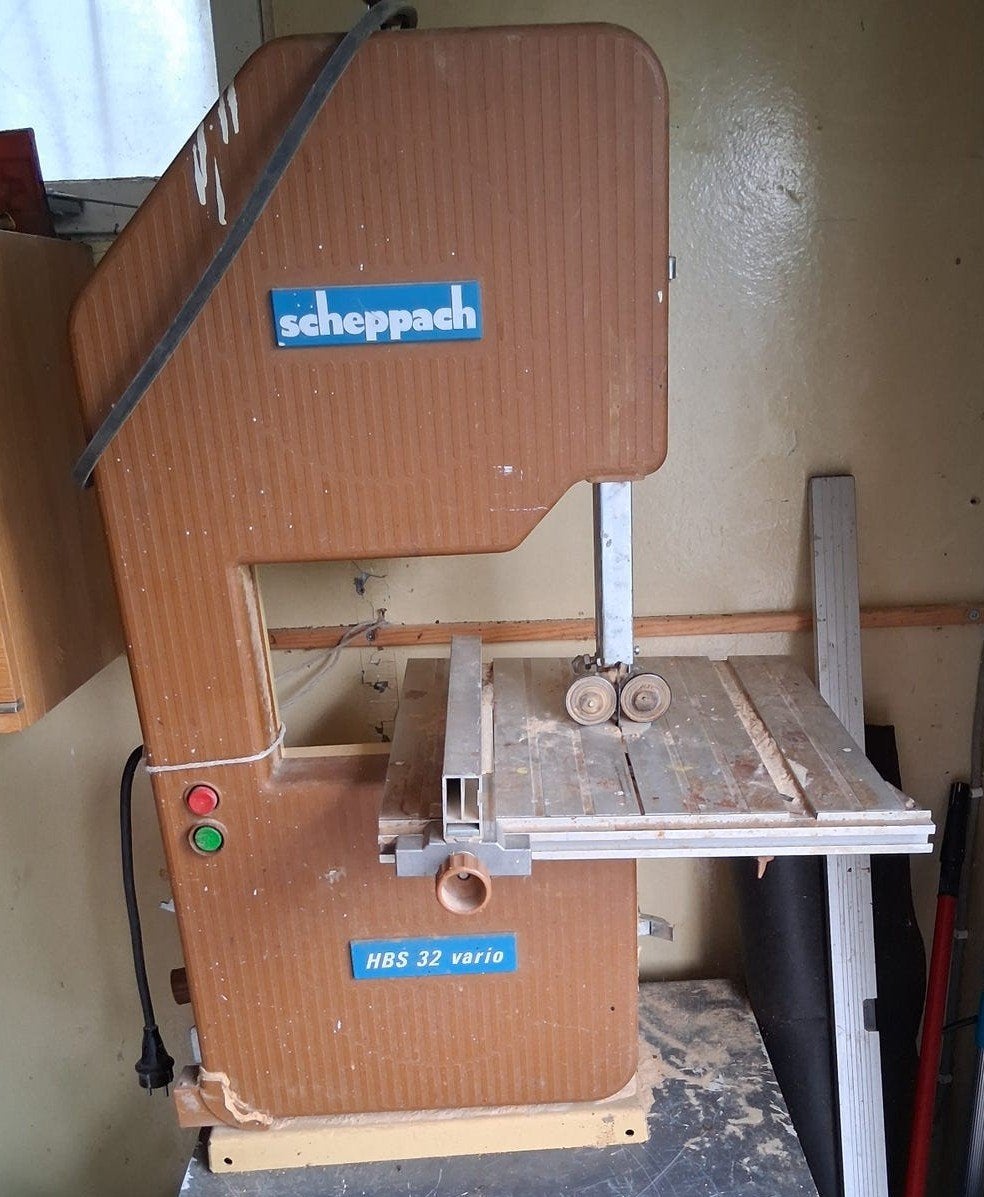 Scheppach HBS 32 Vario Lintzaag - Gebruikt, Doe-het-zelf en Verbouw, Ophalen, Gebruikt, 600 tot 1200 watt, Lintzaag