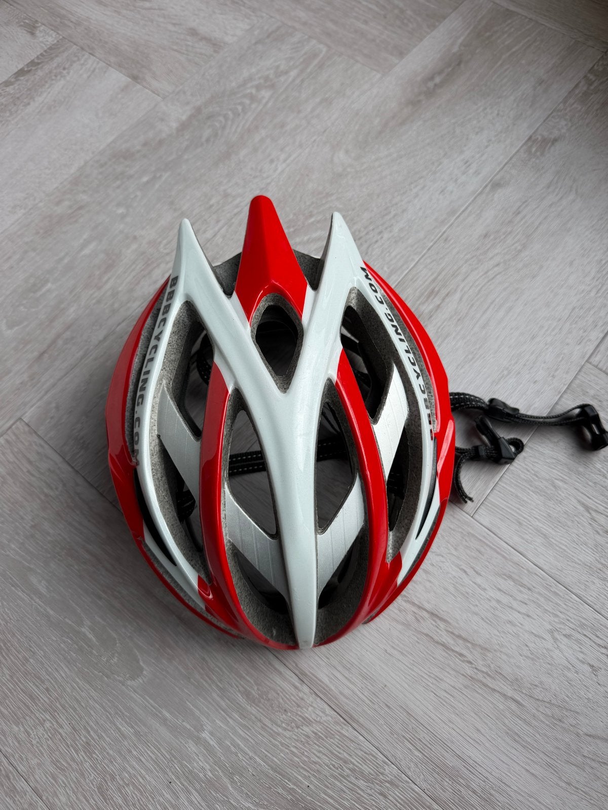 BBB Cycling Fietshelm - Rood/Wit, Ophalen of Verzenden, Gebruikt