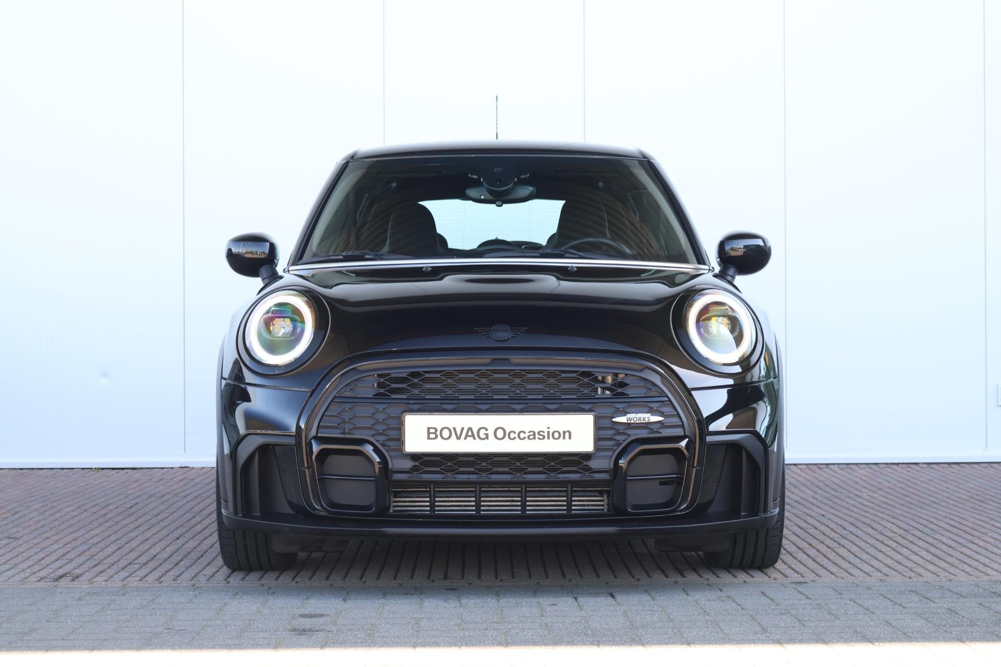 MINI 3-deurs Cooper John Cooper Works / JCW-Pakket / Stuur &, Auto's, 12 maanden, Gebruikt, Zwart, Origineel Nederlands