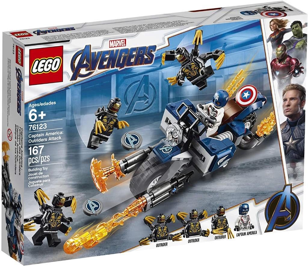 🎁 Lego Avengers 76123 - Aanval outriders 🎁, Lego, Nieuw, Ophalen of Verzenden, Complete set