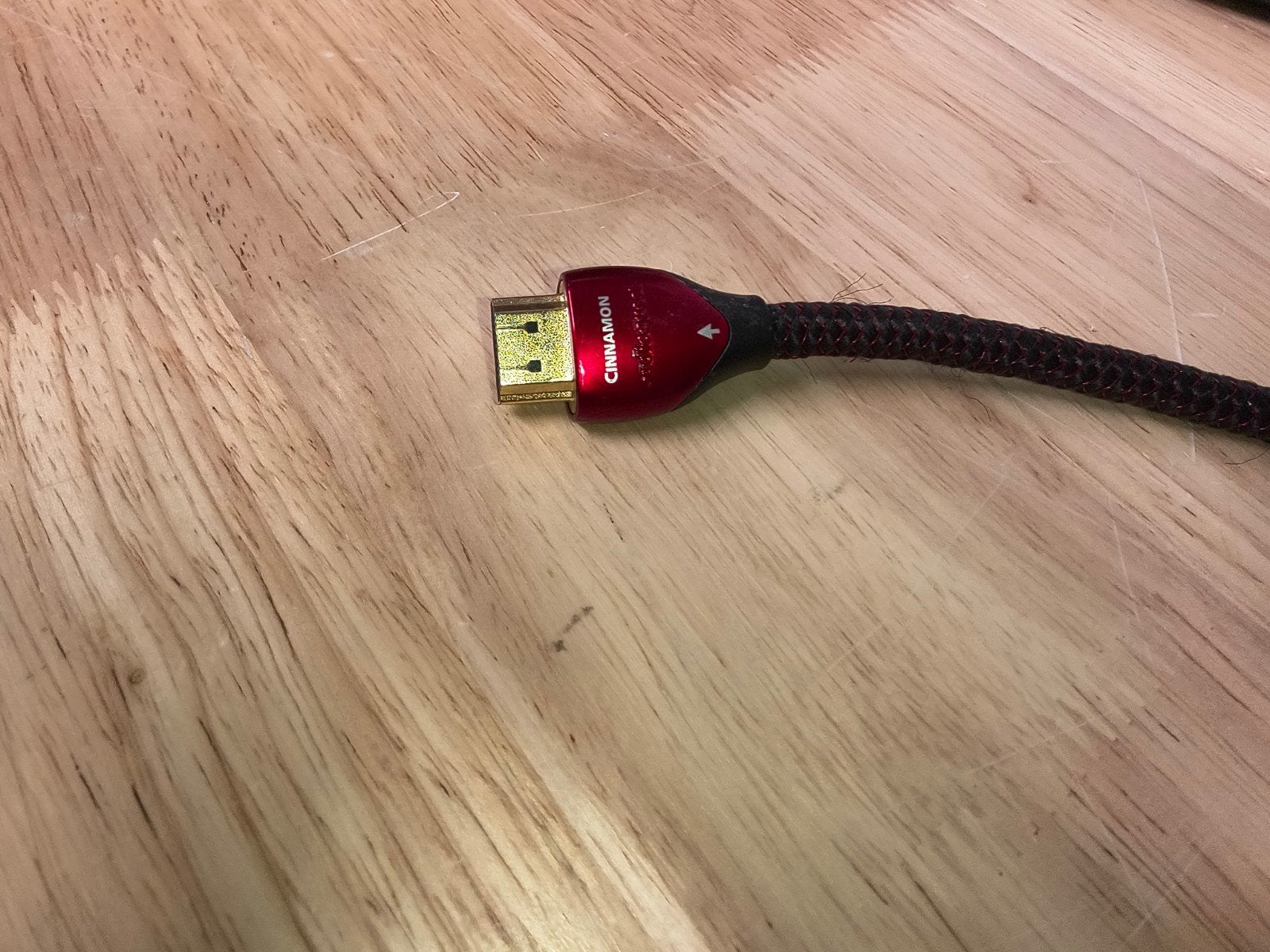 Audioquest Cinnamon HDMI kabel, Ophalen of Verzenden, Zo goed als nieuw, Minder dan 2 meter, HDMI-kabel