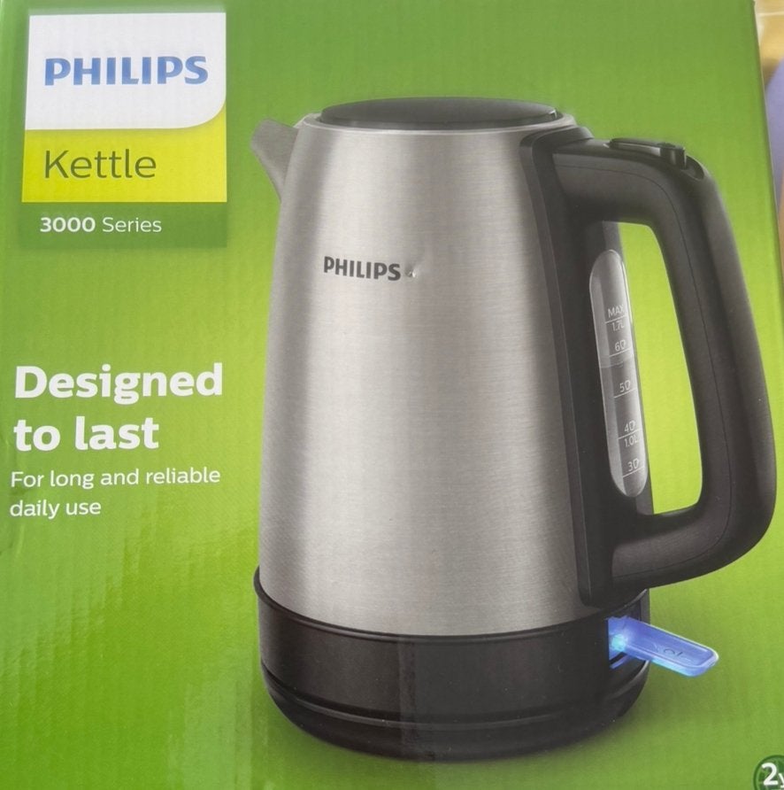 Splinternieuwe Philips Waterkoker, 1 tot 2 liter, Ophalen of Verzenden, Zo goed als nieuw