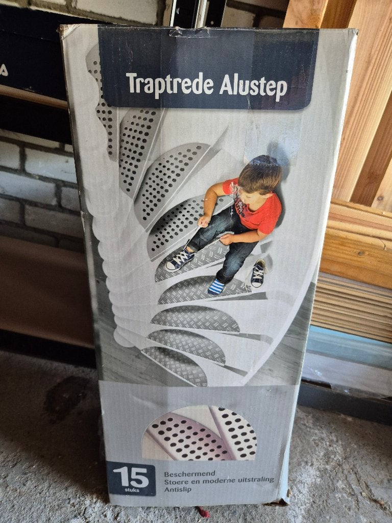 Aluminium traptredes, Ophalen of Verzenden, Nieuw, Trap, Minder dan 2 meter