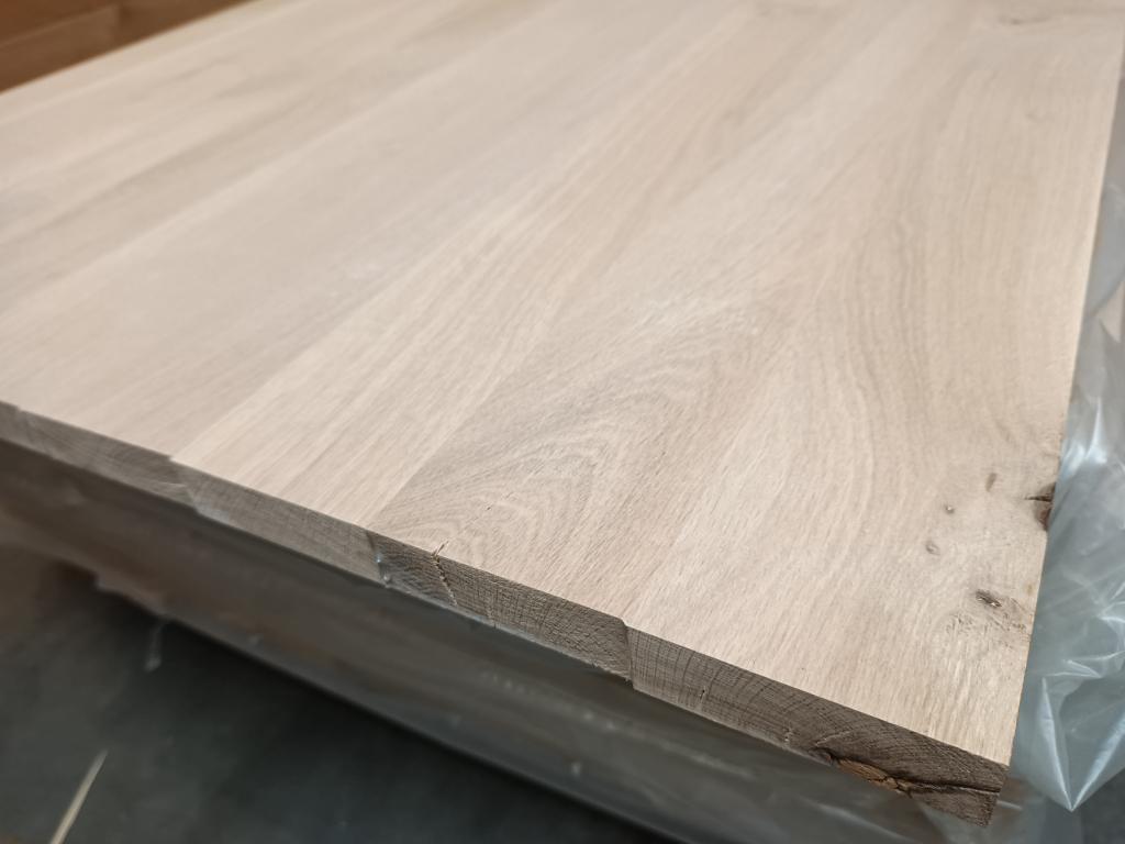 25mm Eiken meubelpanelen 850mm breed div lengtes, Doe-het-zelf en Verbouw, Niet ingevuld, 20 tot 50 mm, Niet ingevuld, Nieuw