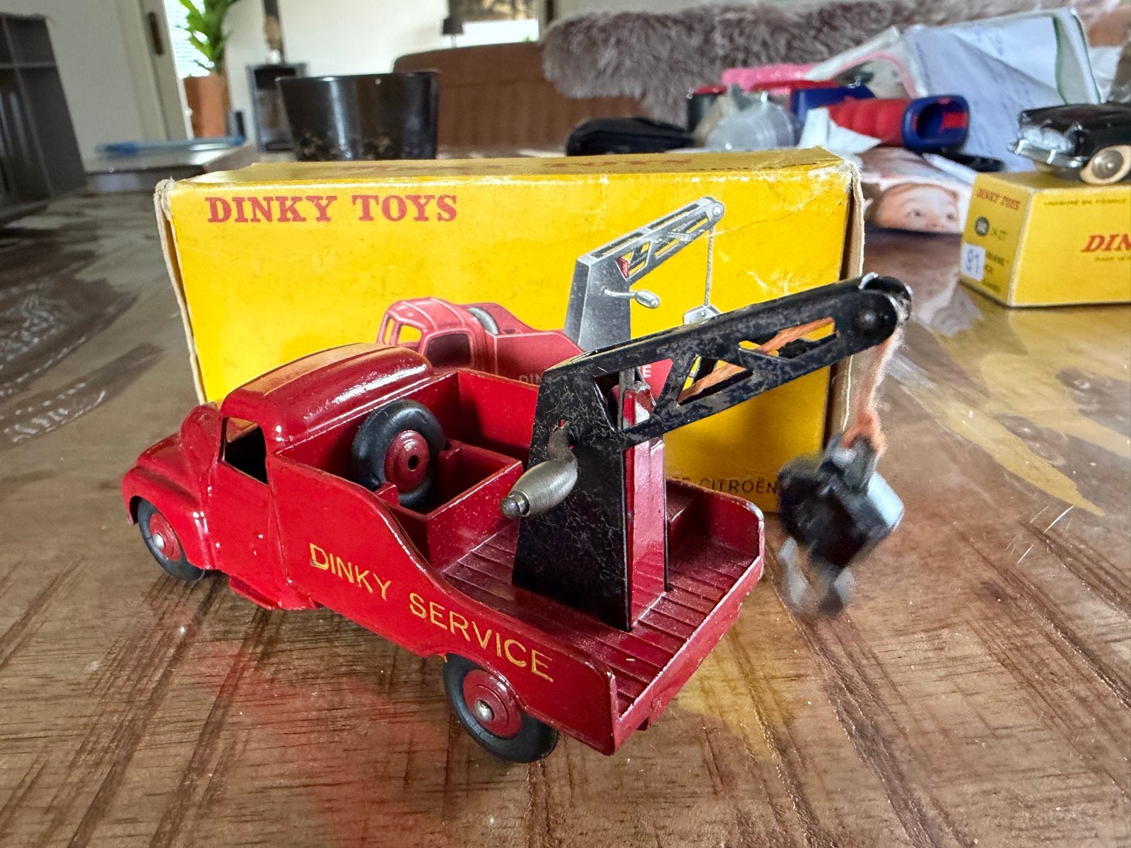 Dinky Toys Frankrijk Citroën Takelwagen - Zo goed als nieuw, D, Auto, Dinky Toys, Ophalen of Verzenden