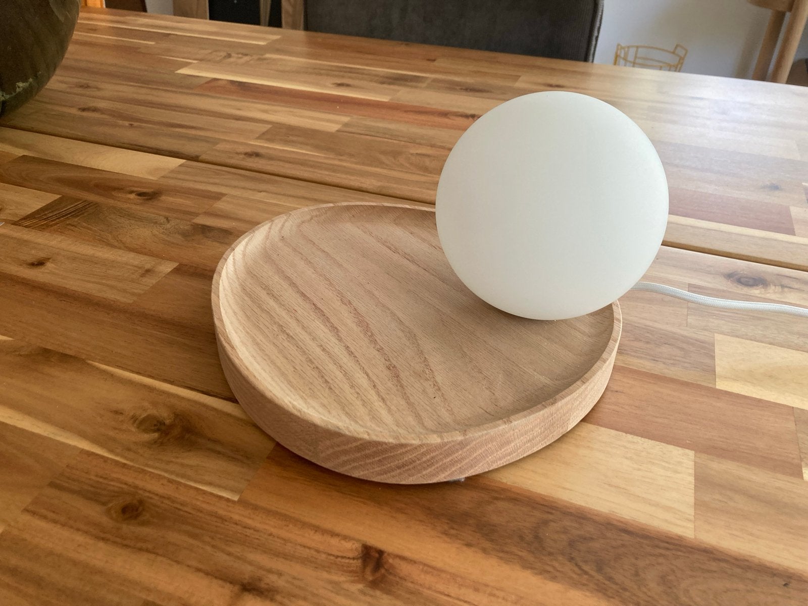 AM.PM Hannasta lamp van Laredoute, Ophalen, Zo goed als nieuw, Hout, Minder dan 50 cm