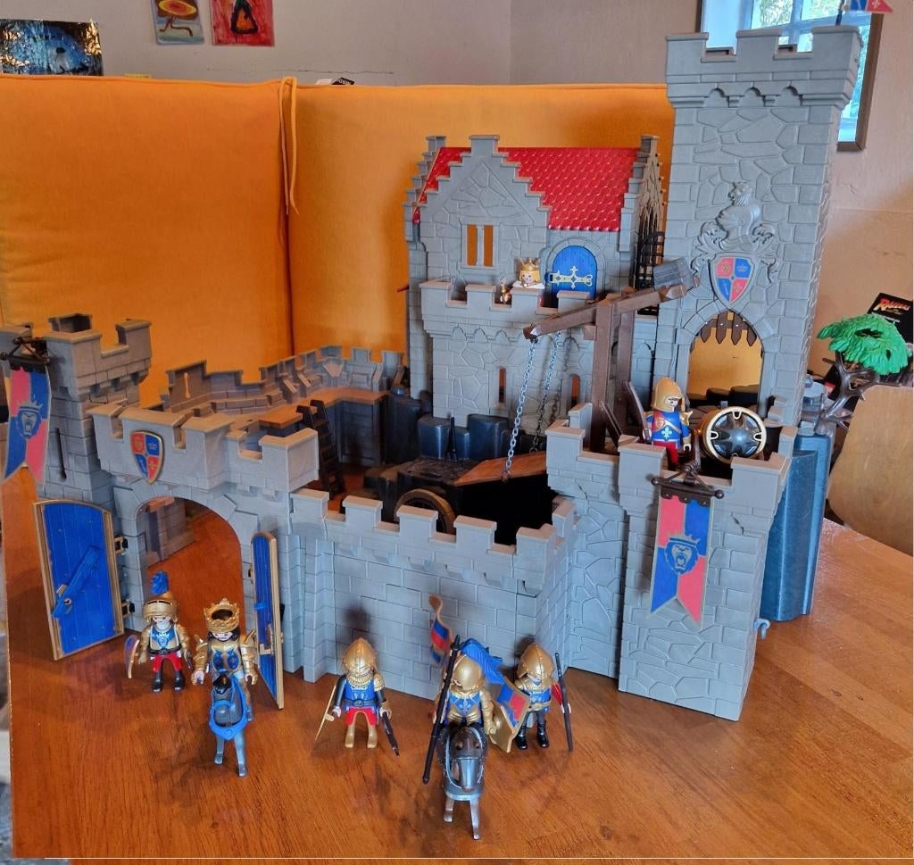 Playmobil Koningskasteel van de Leeuwenridders 6000, Ophalen of Verzenden, Gebruikt, Complete set