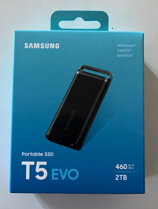 Samsung SSD T5 EVO 2 TB, Computers en Software, Harde schijven, Verzenden, SSD, Nieuw, Samsung