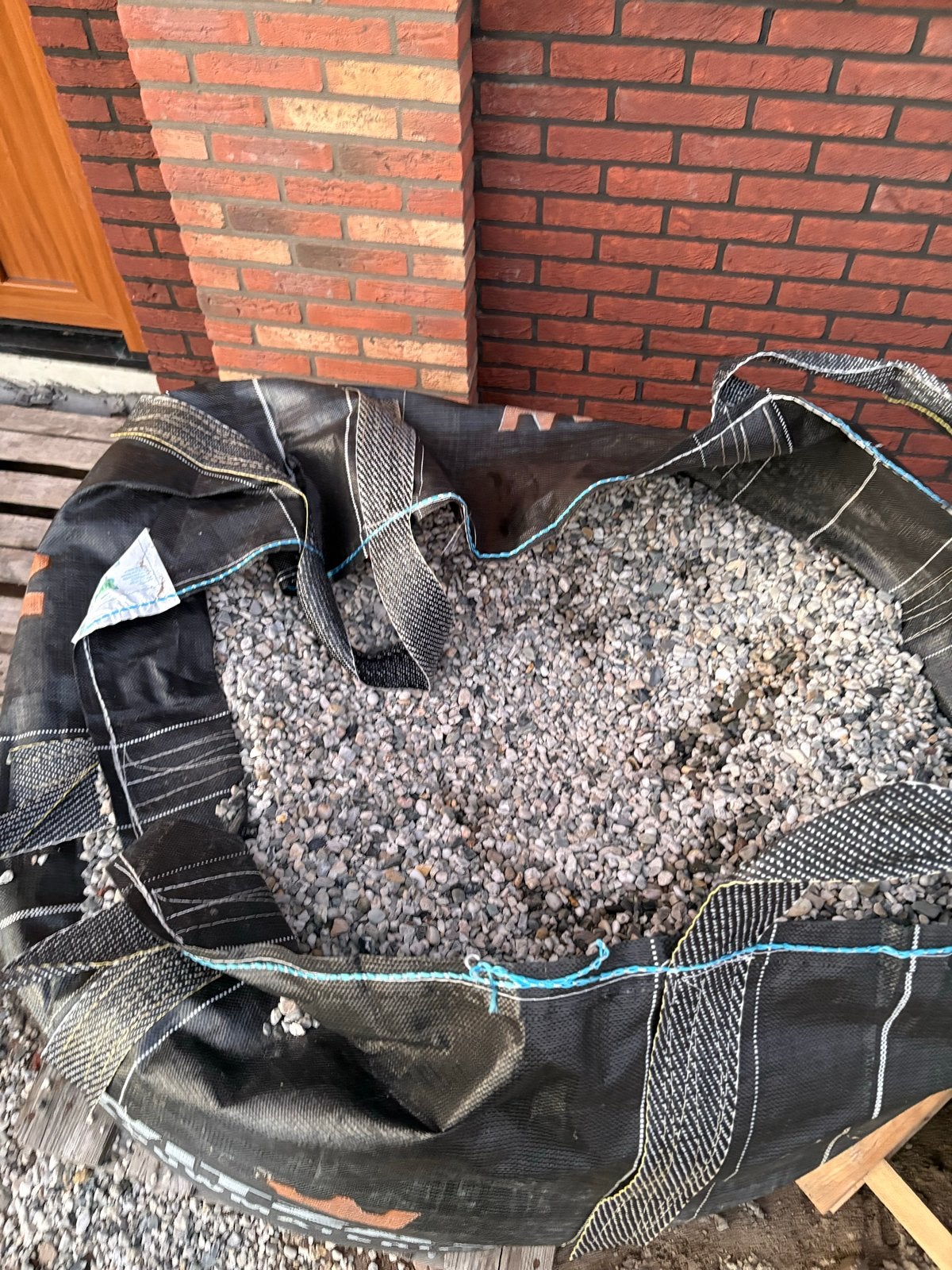 Bigbag met siergrind/split - Grijs/Multi, Ophalen, Gebruikt, Grijs, Grind