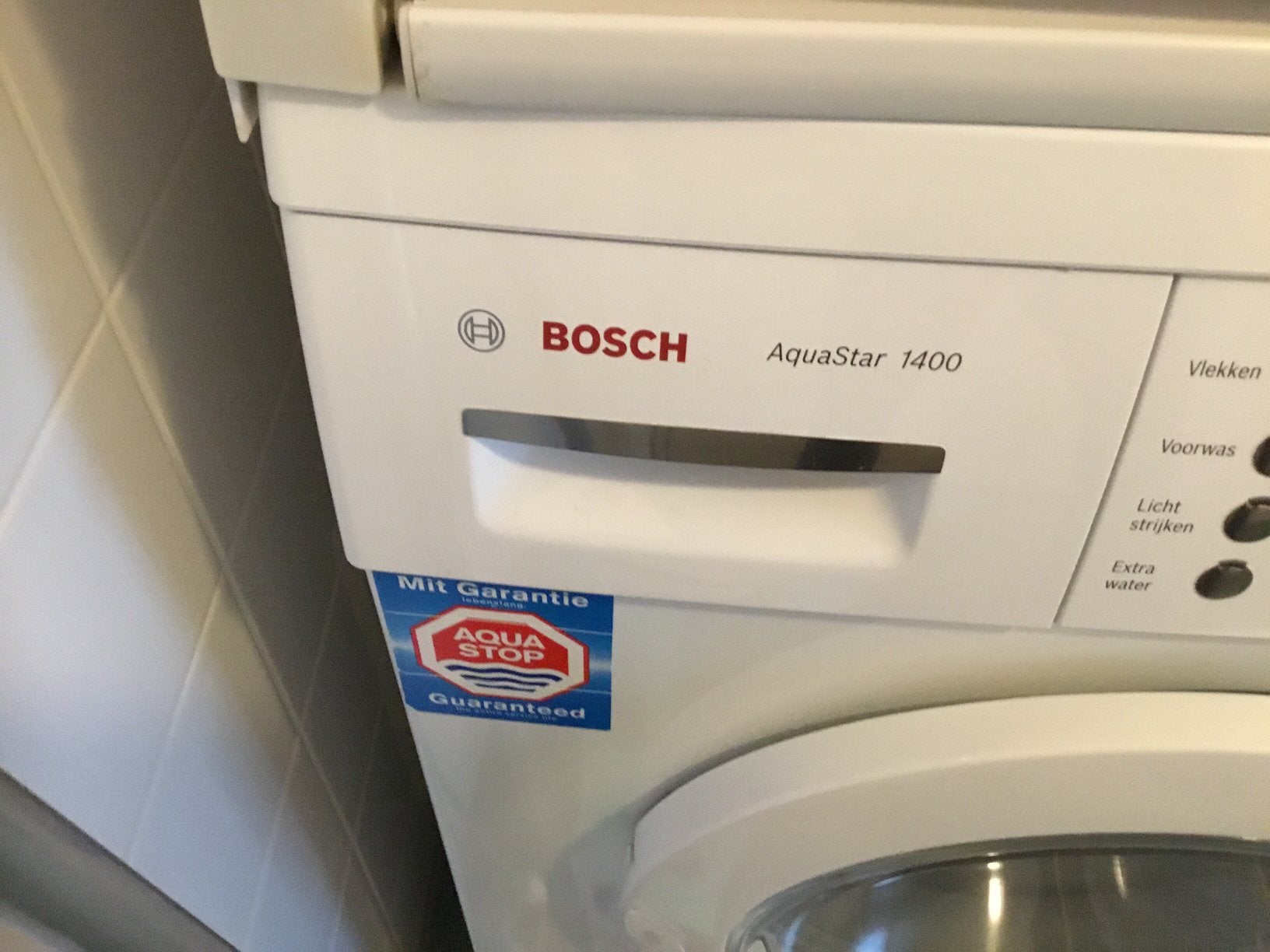 Bosch wasmachine, Witgoed en Apparatuur, Wasmachines, Zo goed als nieuw, 6 tot 8 kg, 85 tot 90 cm, 1200 tot 1600 toeren, Ophalen of Verzenden
